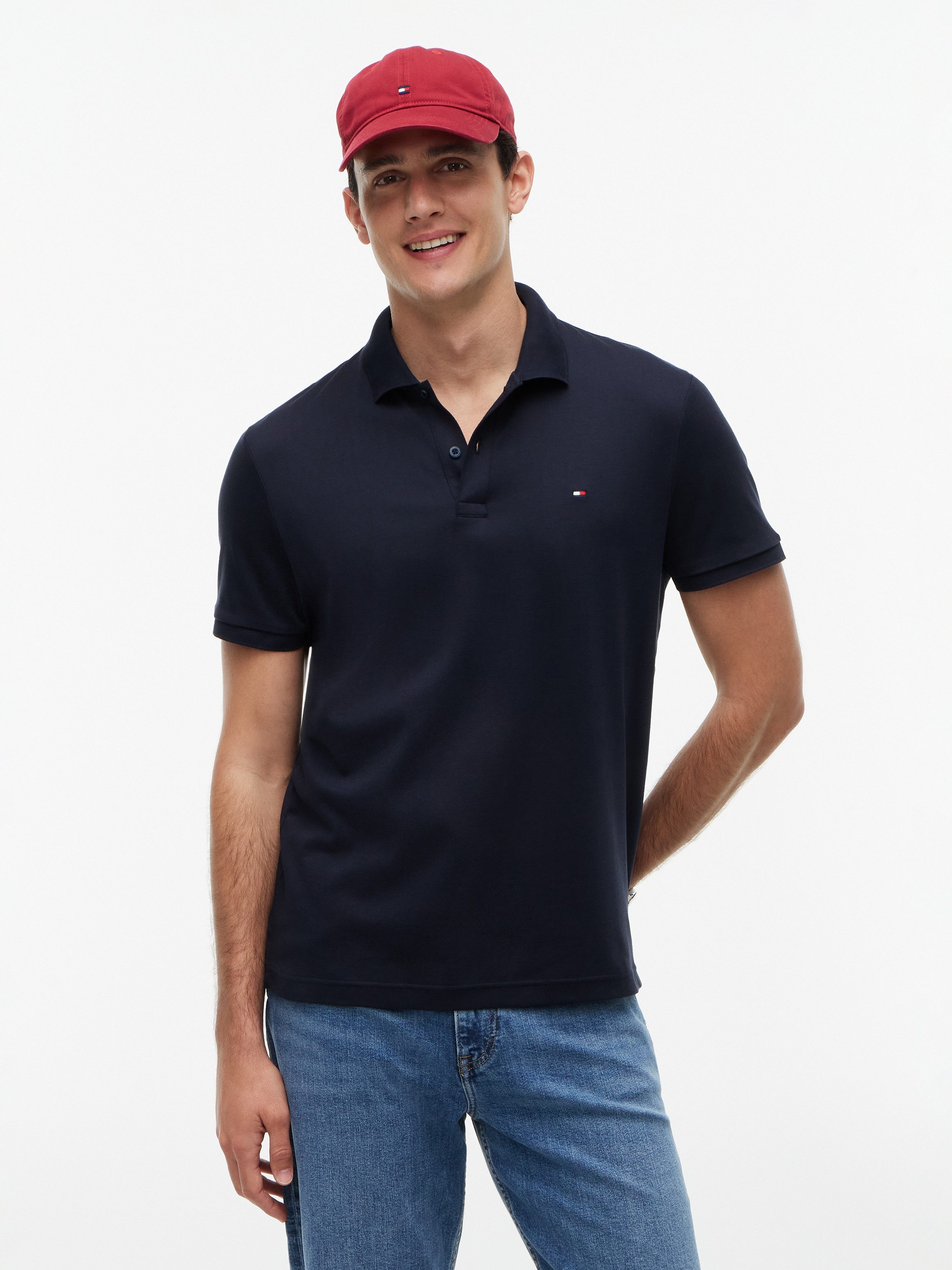 Tommy Hilfiger Poloshirt LIQUID COTTON ESSENTIAL REG POLO