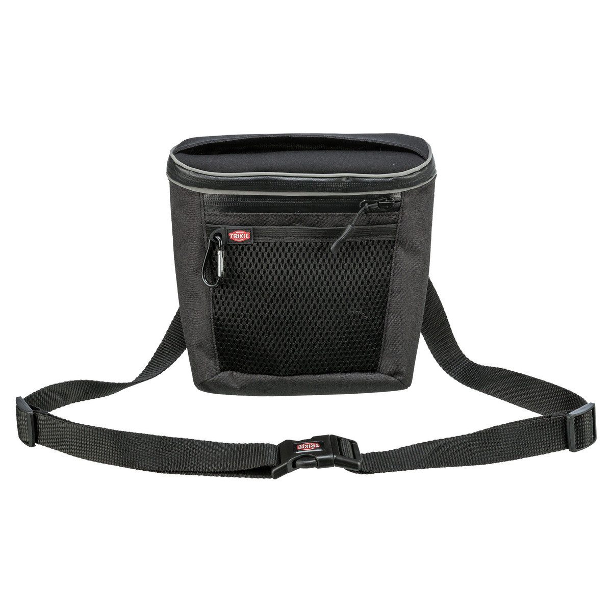 TRIXIE Leckerlibeutel Snack-Tasche Duo Treat anthrazit