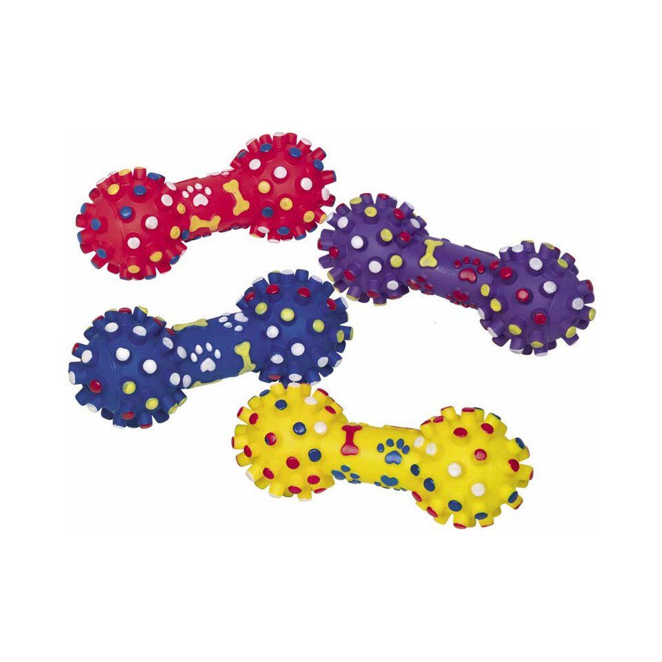 Nobby Spielknochen Hundespielzeug Vinyl Hantel Pfote günstig online kaufen