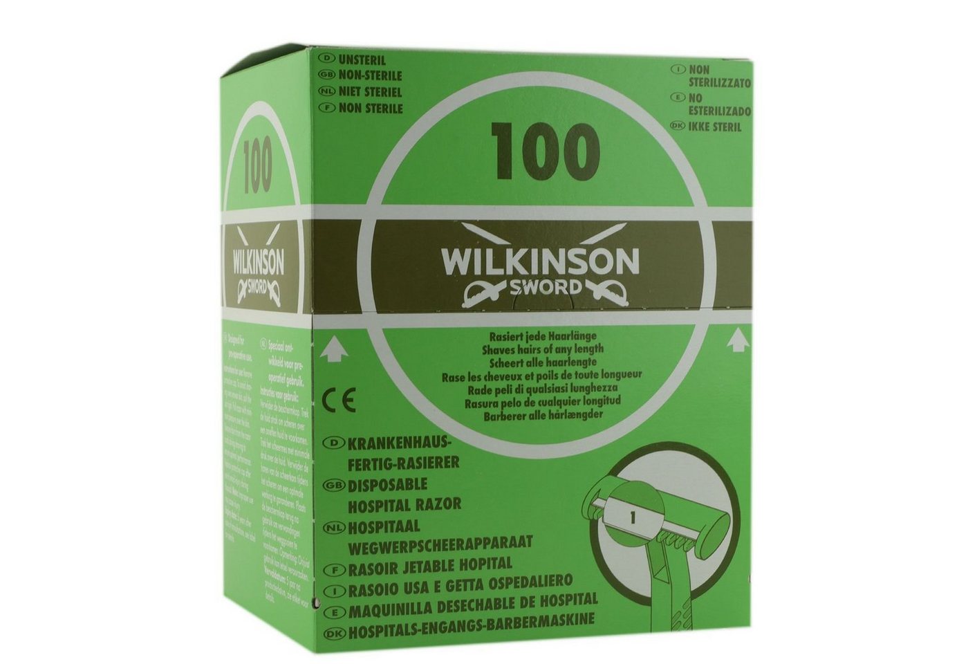 Wilkinson Nassrasierer 100 Sword Einwegrasierer
