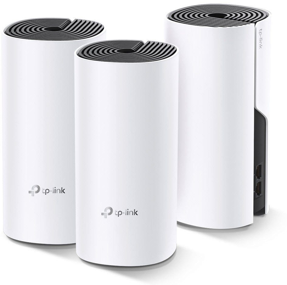 Deco E4 (3er-Pack) AC1200 Whole-Home Mesh Wi-Fi System WLAN-Repeater