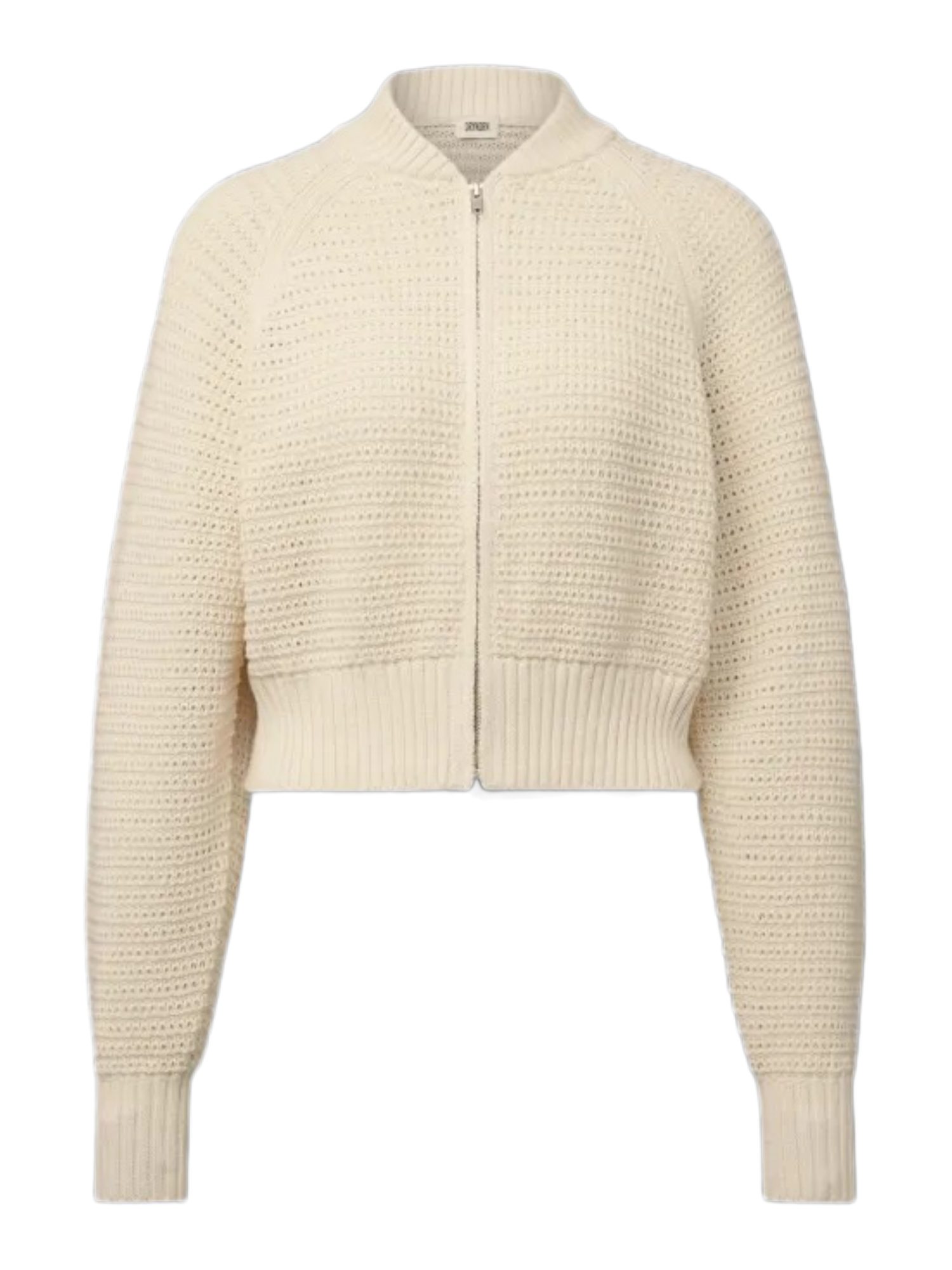 Drykorn Strickpullover natur,Casual,Baumwolle,Unifarben,Stehkragen,Lang,Oversized