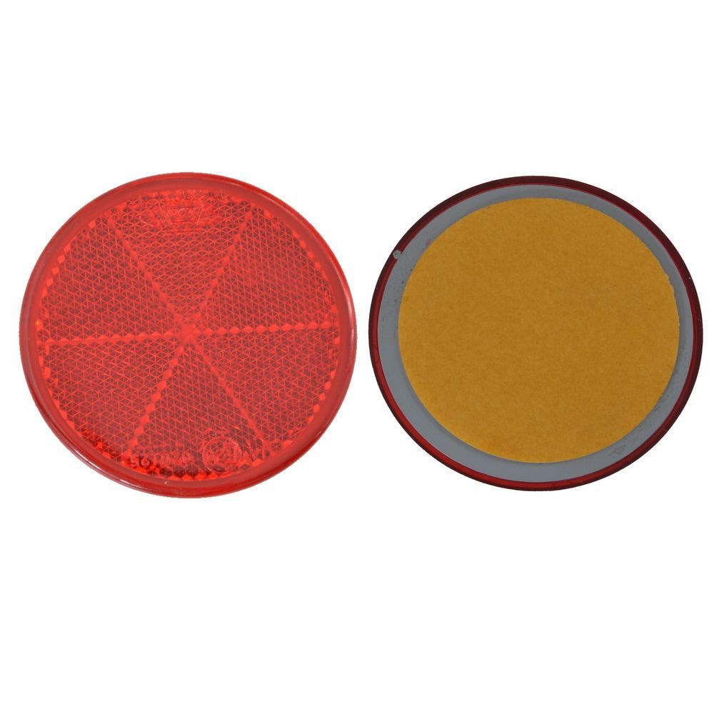 1x FAHRRAD REFLEKTOR HINTEN ROT RÜCKSTRAHLER SCHUTZBLECH 40MM