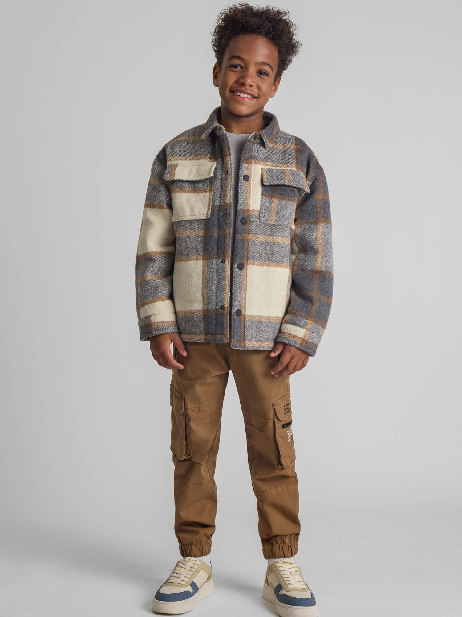 Cargohose Joggerhose mit Cargotaschen, für Jungen