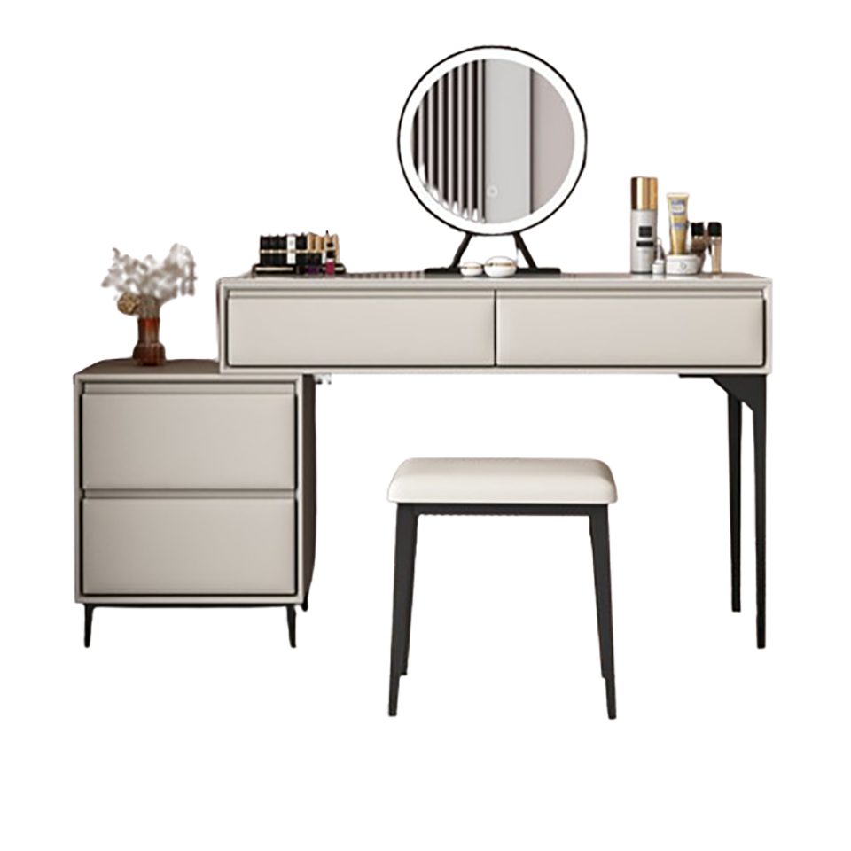 Xlmoebel Schminktisch Luxuriöser Kosmetiktisch aus Holz mit elegantem Design und Stauraum (Schminktisch), Hergestellt in Europa