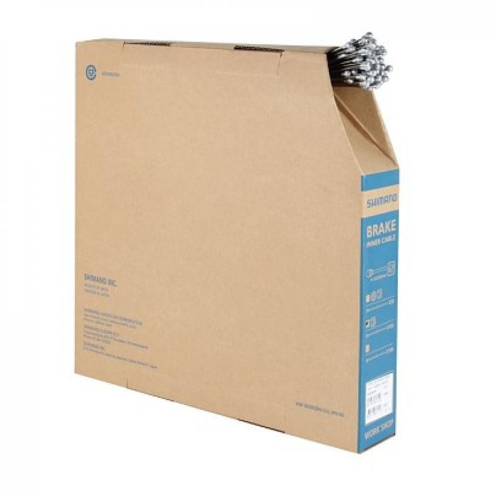 Shimano Bremszug SHIMANO 100 Stück Bremszug Road Edelstahl Bremszug - Edelstahlzug für