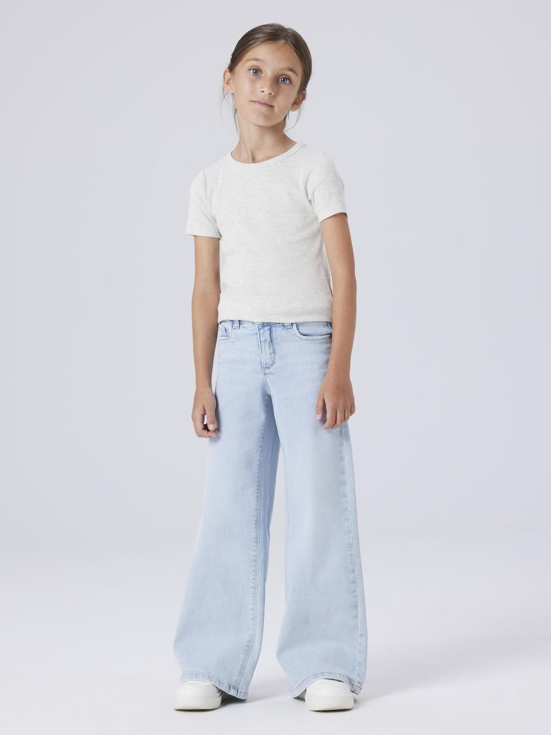 Name It Weite Jeans NKFPOLLY X-WIDE JEANS 3057-FR – Bild 4 von 5