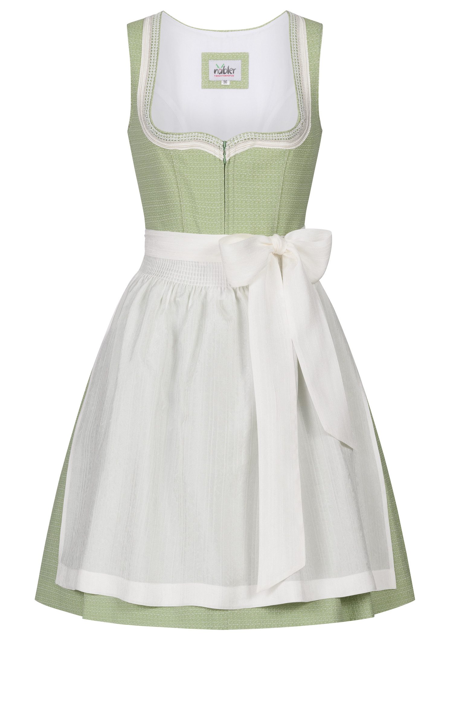Nübler Dirndl Minidirndl Gerlis in Grün günstig online kaufen