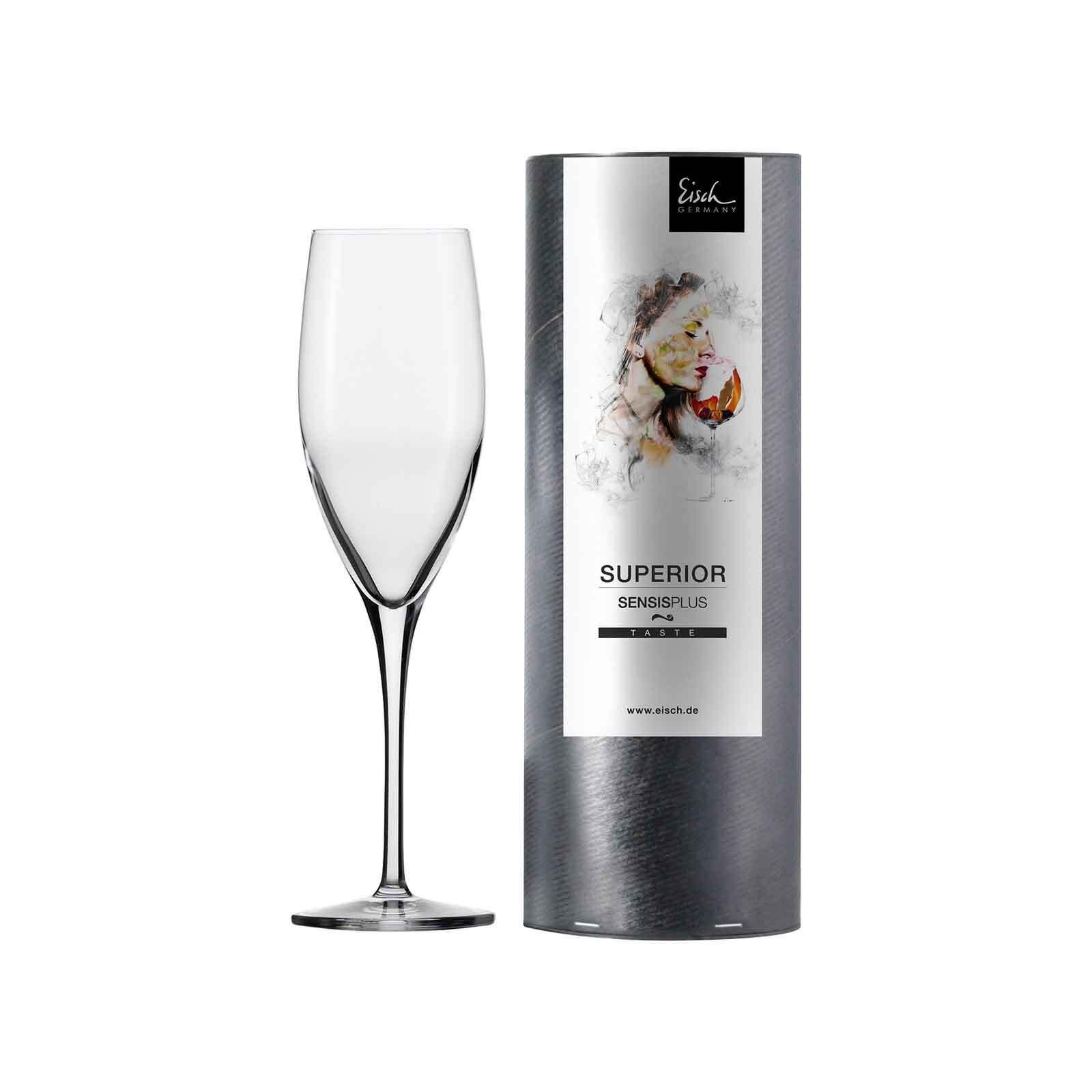 Eisch Champagnerglas Superior SensisPlus Champagnerglas 278 ml, Glas