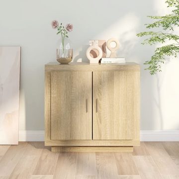 vidaXL Sideboard Sideboard Sonoma-Eiche 80x40x75 cm Holzwerkstoff (1 St)