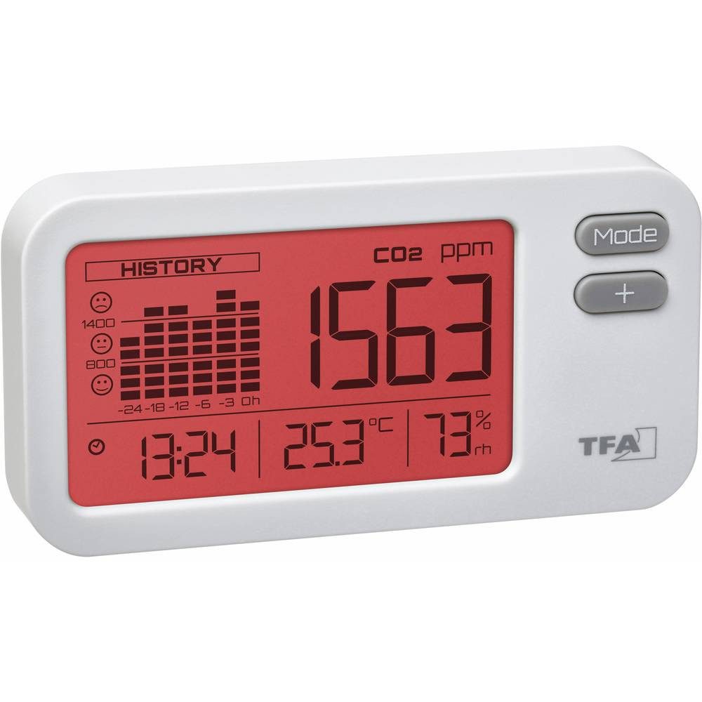 Thumbnail - TFA Dostmann Raumluft-Qualitätssensor CO2 Monitor