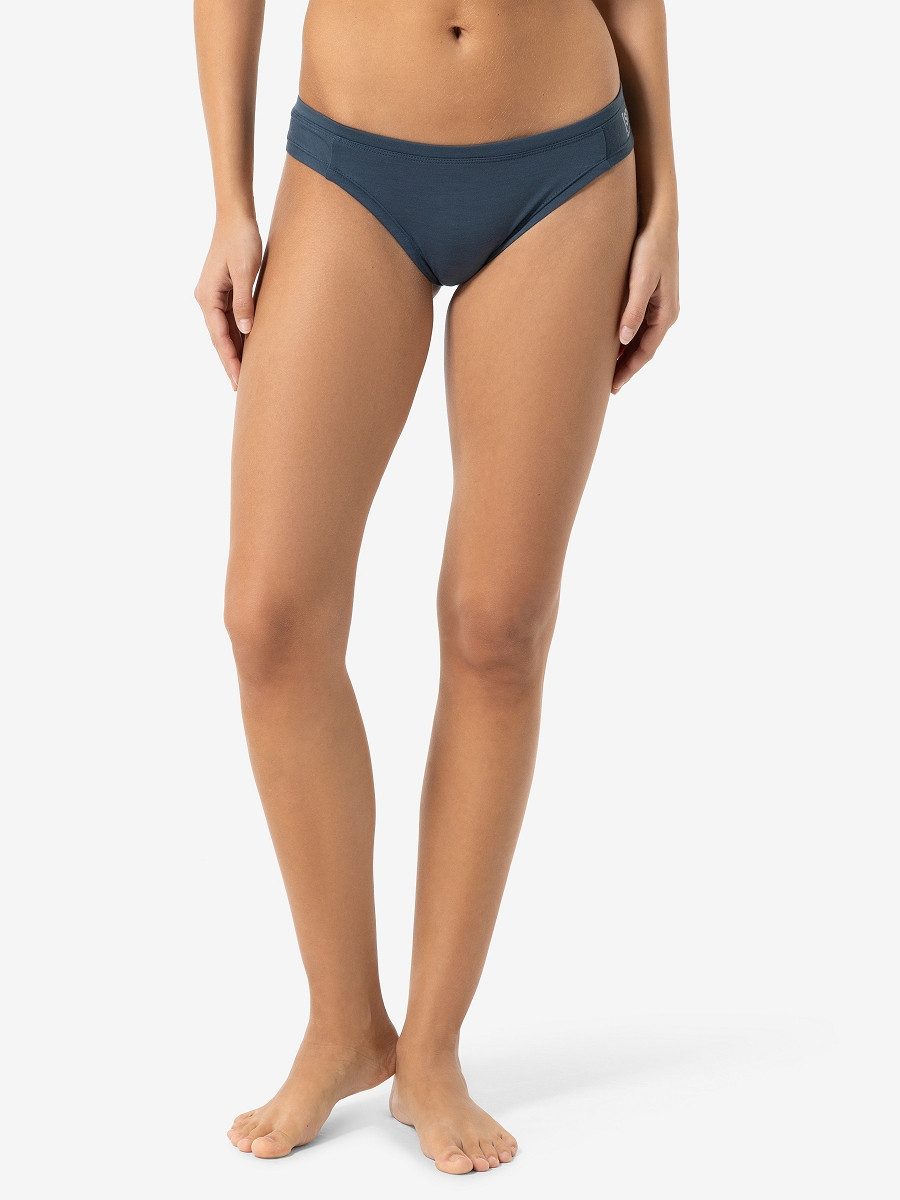 SUPER.NATURAL Funktionsslip Merino Sport-BH W TUNDRA175 THONG funktioneller Merino-Materialmix