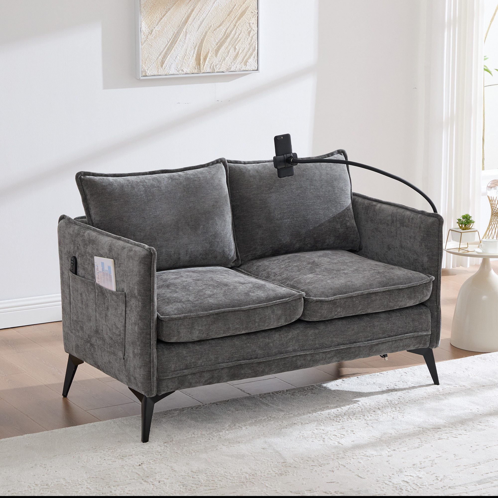 KLAM HOME Sofa Modernes Doppelsofa Kleines günstig online kaufen