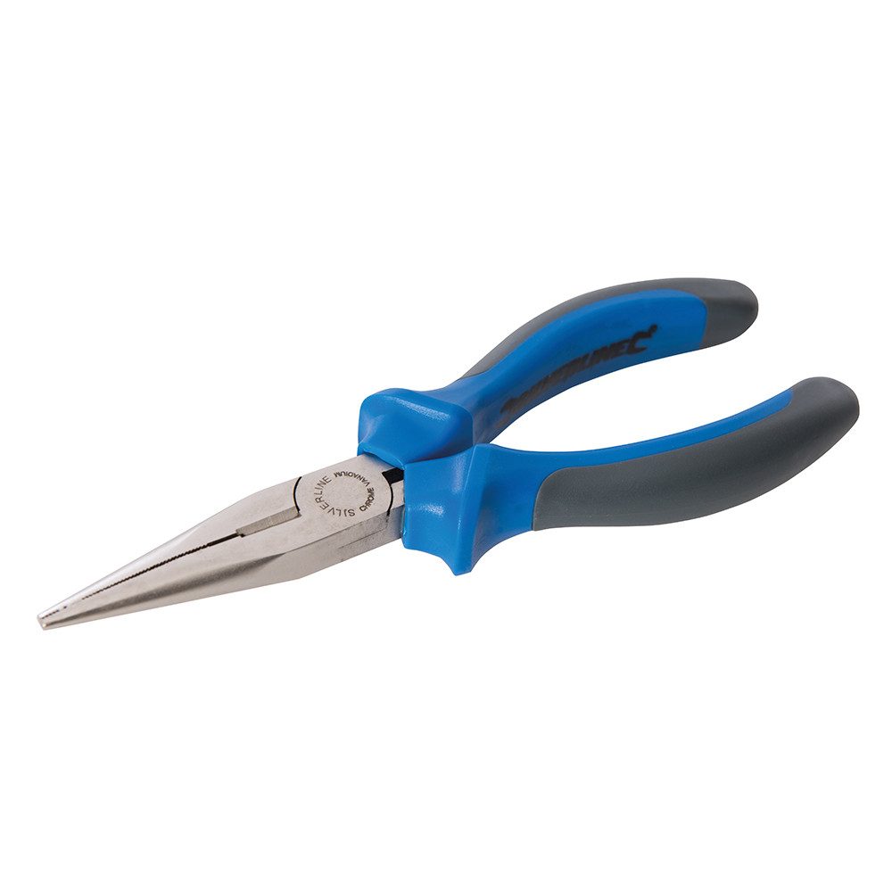 Silverline Rohrzange Profi-Spitzzange 200 mm