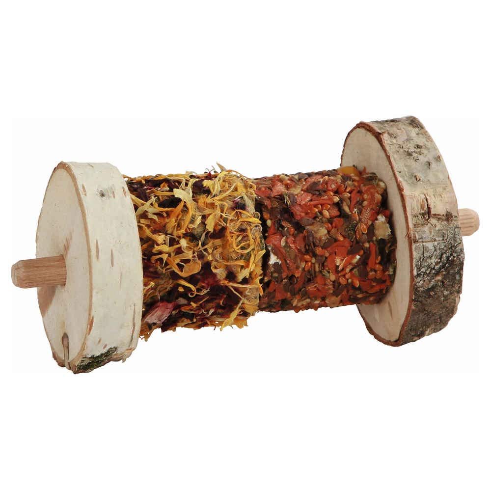 Kerbl Kauspielzeug Rollbuffet auf Holzspieß, 11 x Ø 6 cm, (1-tlg)