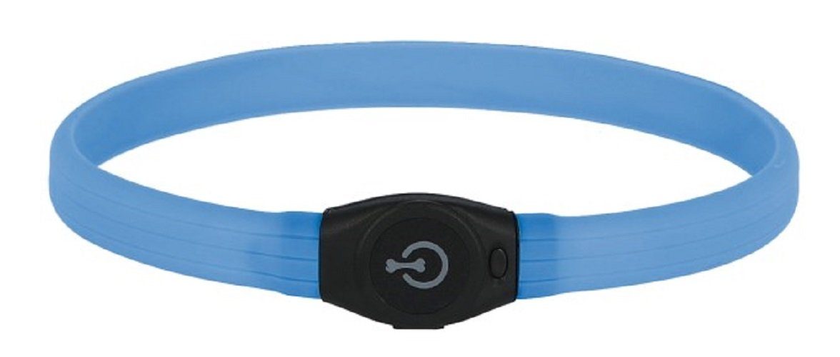 Kerbl Leine Kerbl LED-Halsband Maxi Safe blau 80259