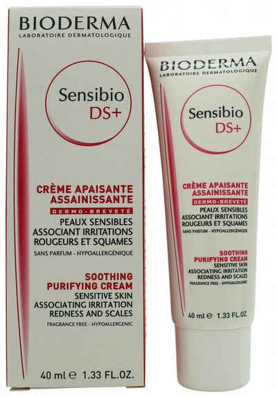 Bioderma Körperpflegemittel »Bioderma Sensibio DS+ Soothing Purifiying Cream 40ml« Packung