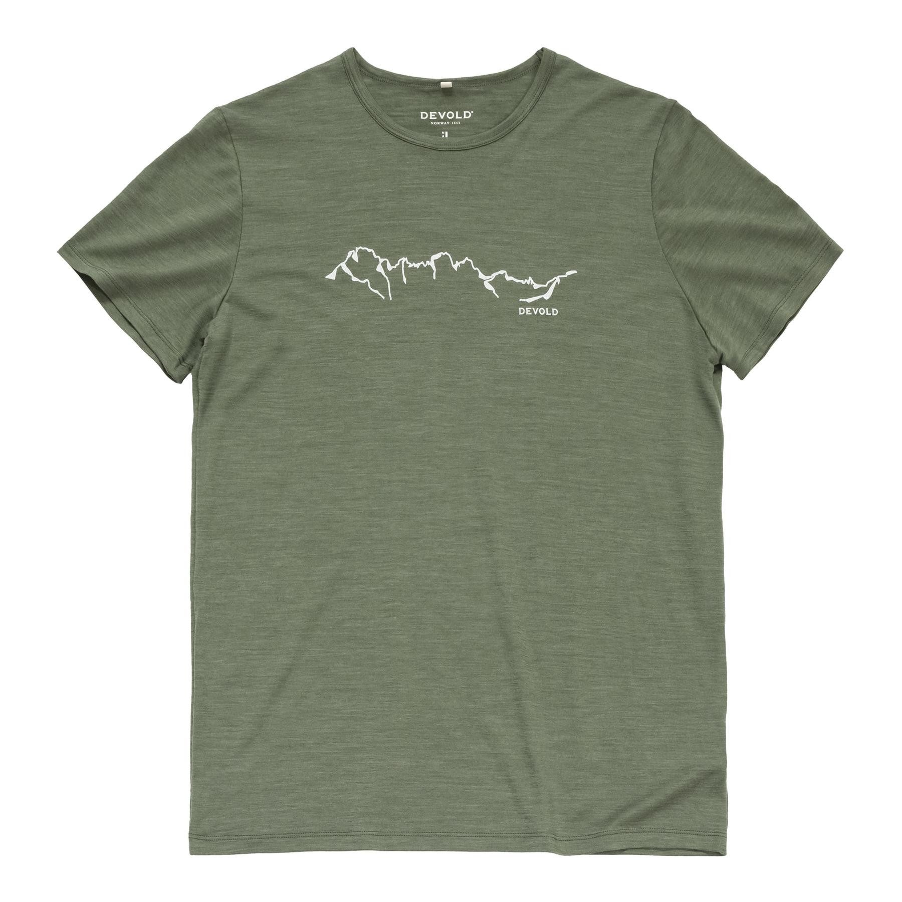 Devold Kurzarmshirt ACTIVE SKYLINE TEE Herren