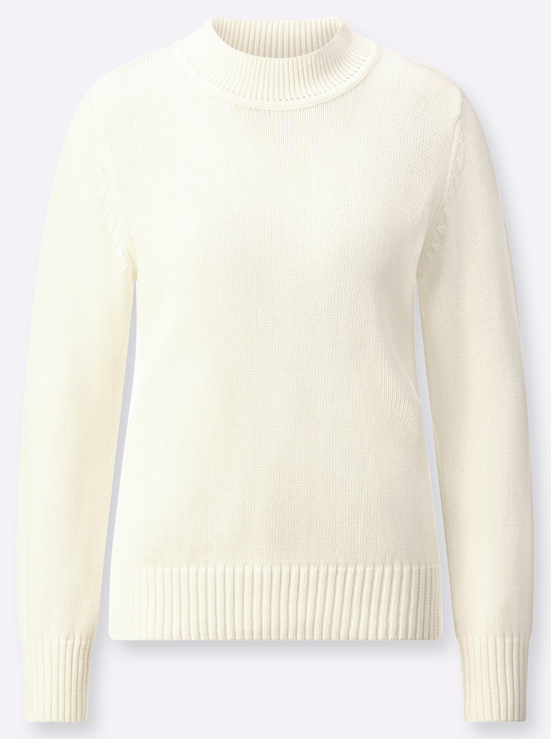 Witt Strickpullover Stehkragenpullover .