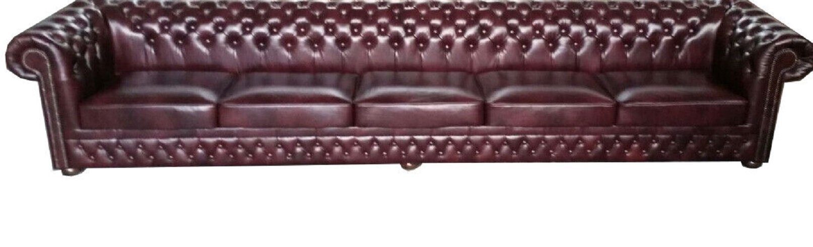 SITZER Chesterfield 8 Leder XXL Sofort Sofas JVmoebel Polster 100% Sofa Big-Sofa