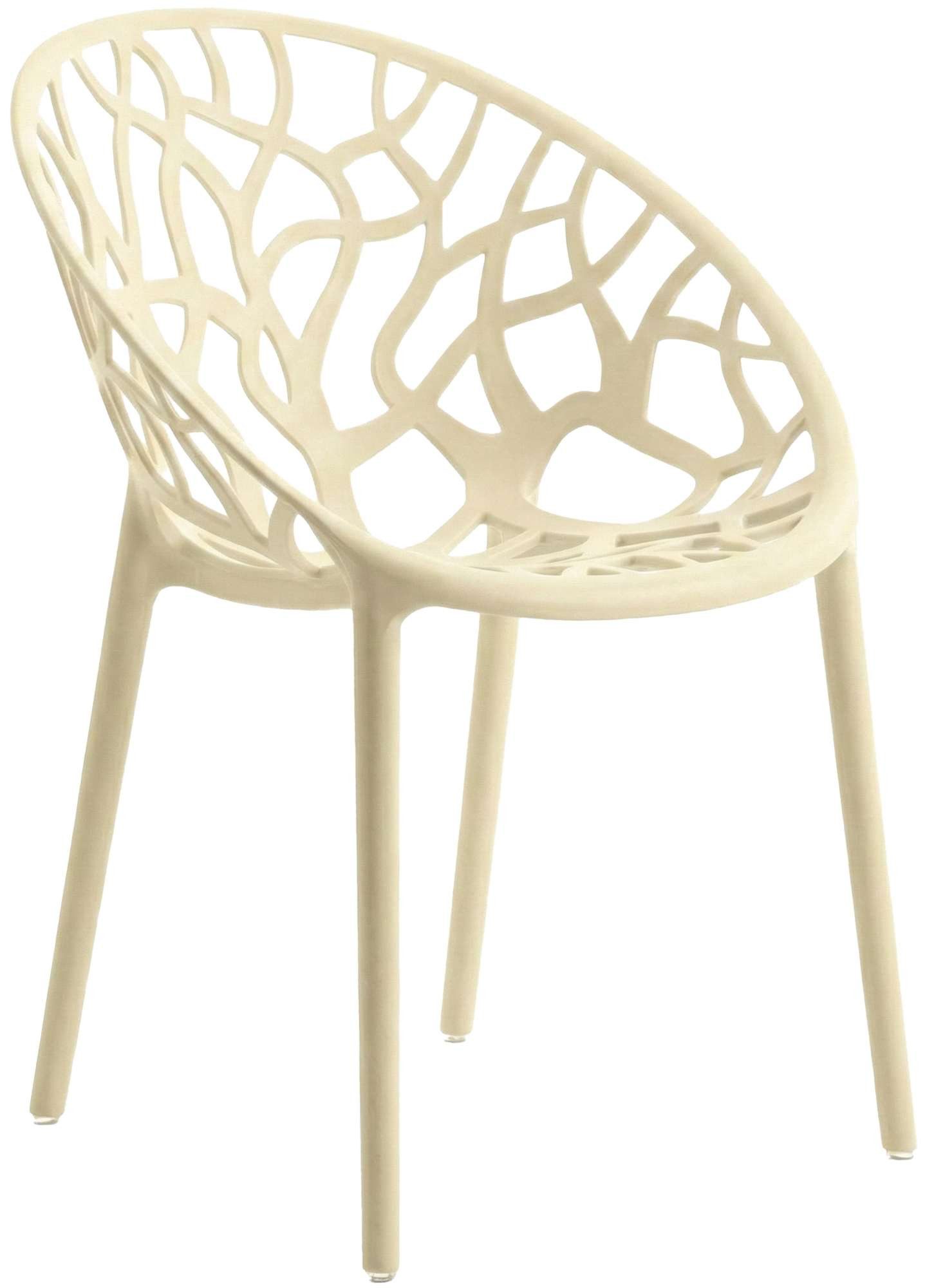 CLP Gartenstuhl Hope (1er, 1 St), stapelbar, wetterfest und UV-beständig