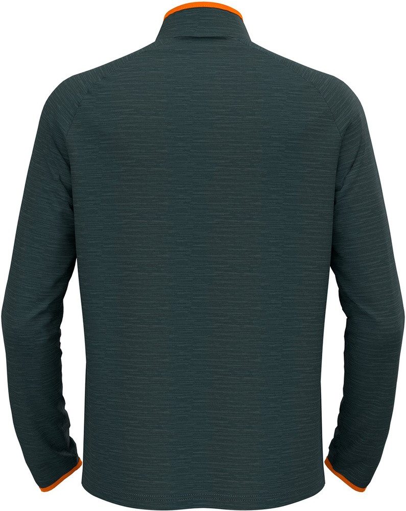 Odlo T-Shirt Mid Layer 1/2 Zip Run Easy Warm