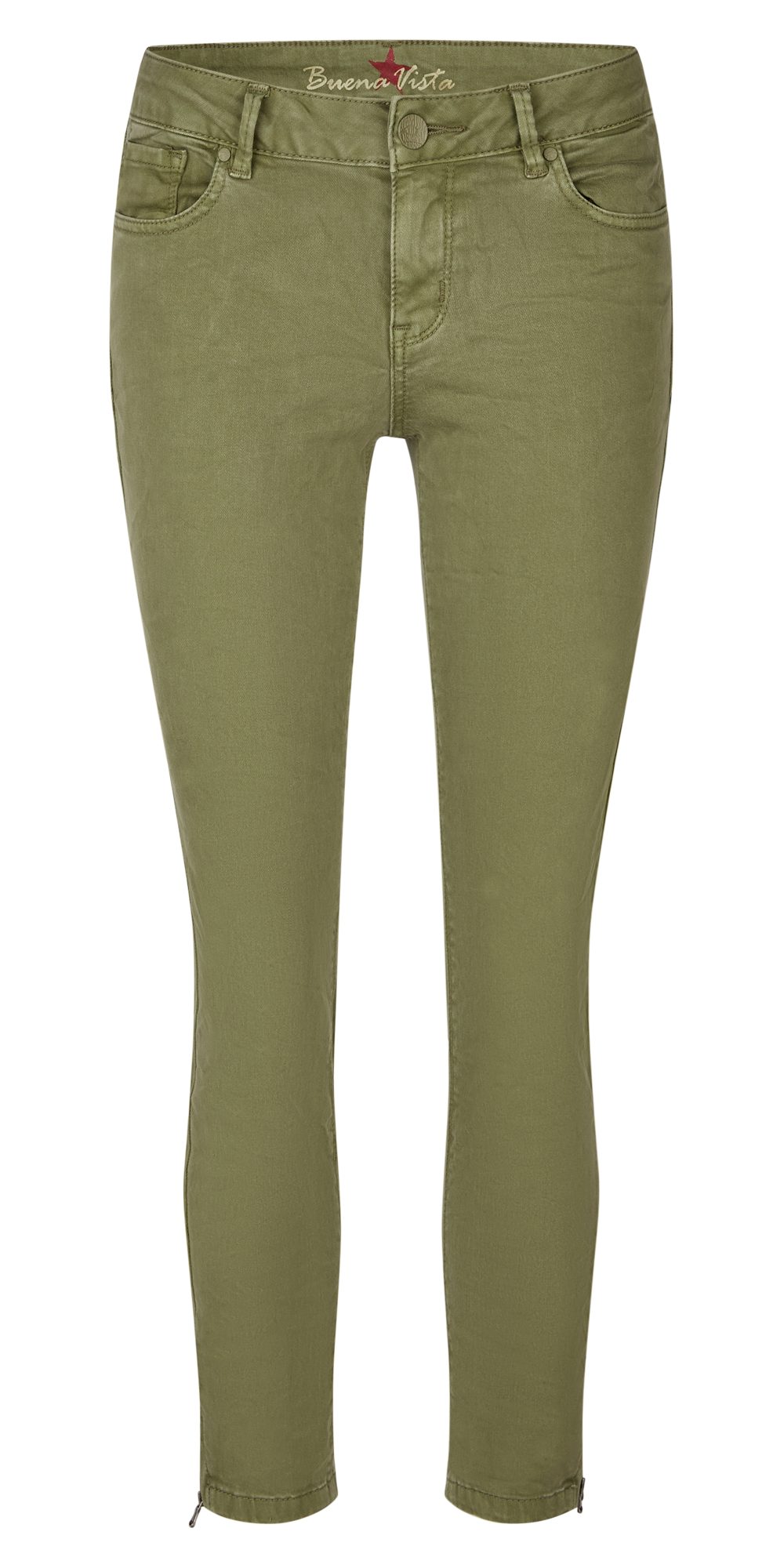 Stretch-Jeans BUENA VISTA ITALY V 7/8 thymian 2501 B5311 4141.2903 - Stretch Twill