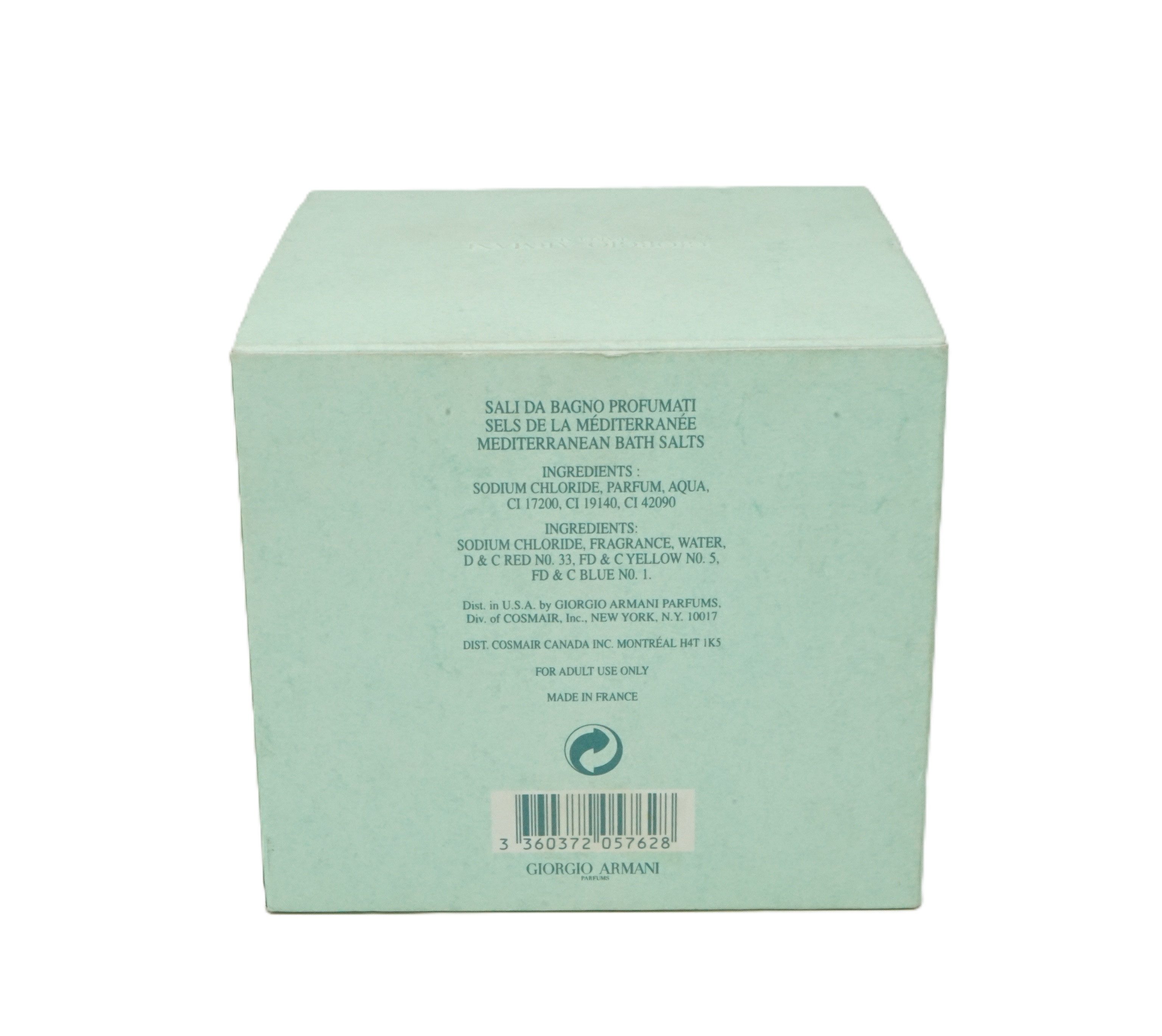 Giorgio Armani Duschgel Giorgio Armani Acqua di Gio Mediterranean Bath Salts 500 g