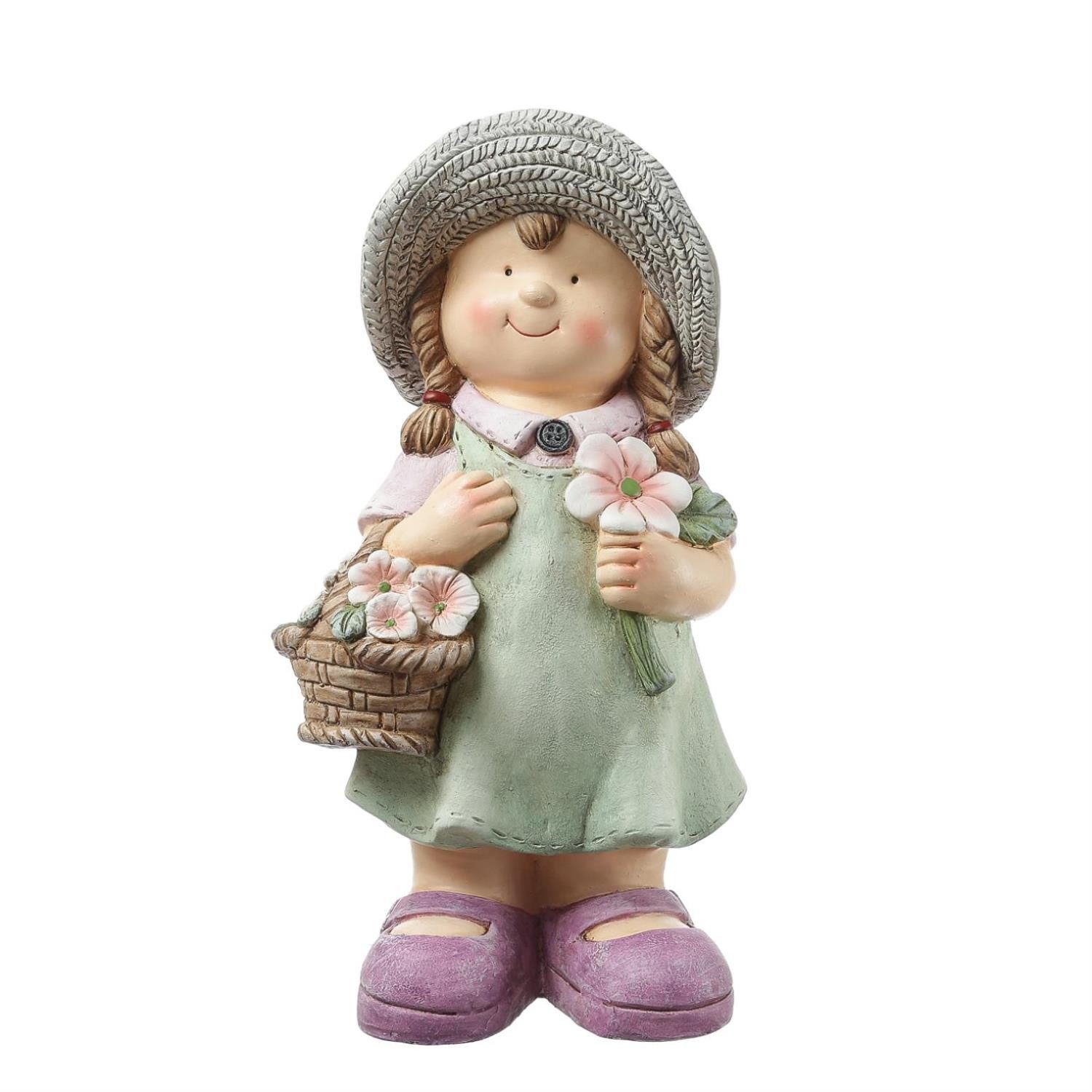 MARELIDA Gartenfigur Dekofigur Mädchen Klara mit günstig online kaufen