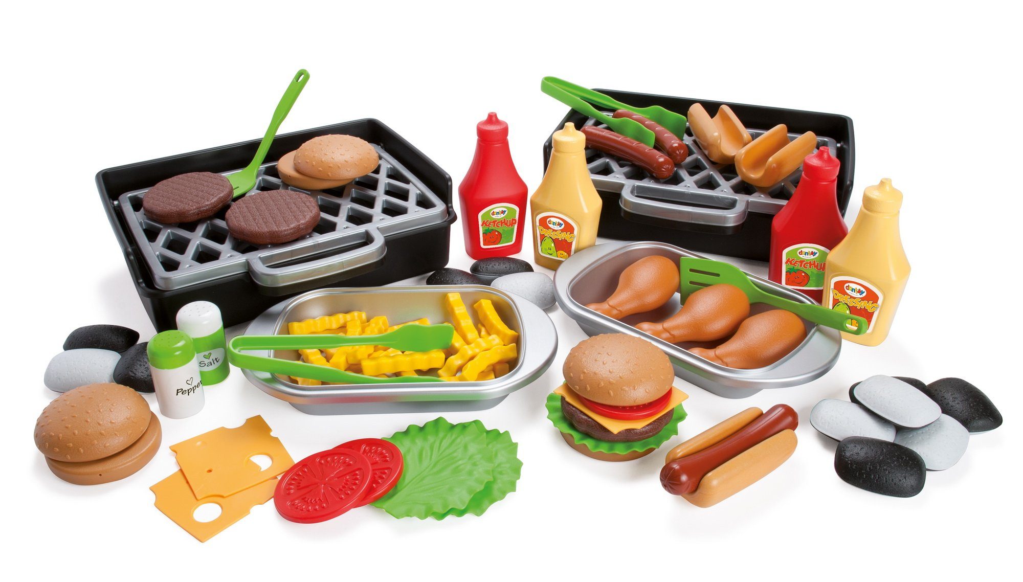dantoy Spielgeschirr BBQ Deluxe Grillset Grill günstig online kaufen