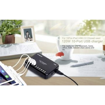 LVSUN USB-Ladestation Smart 10-Port USB-Ladegerät