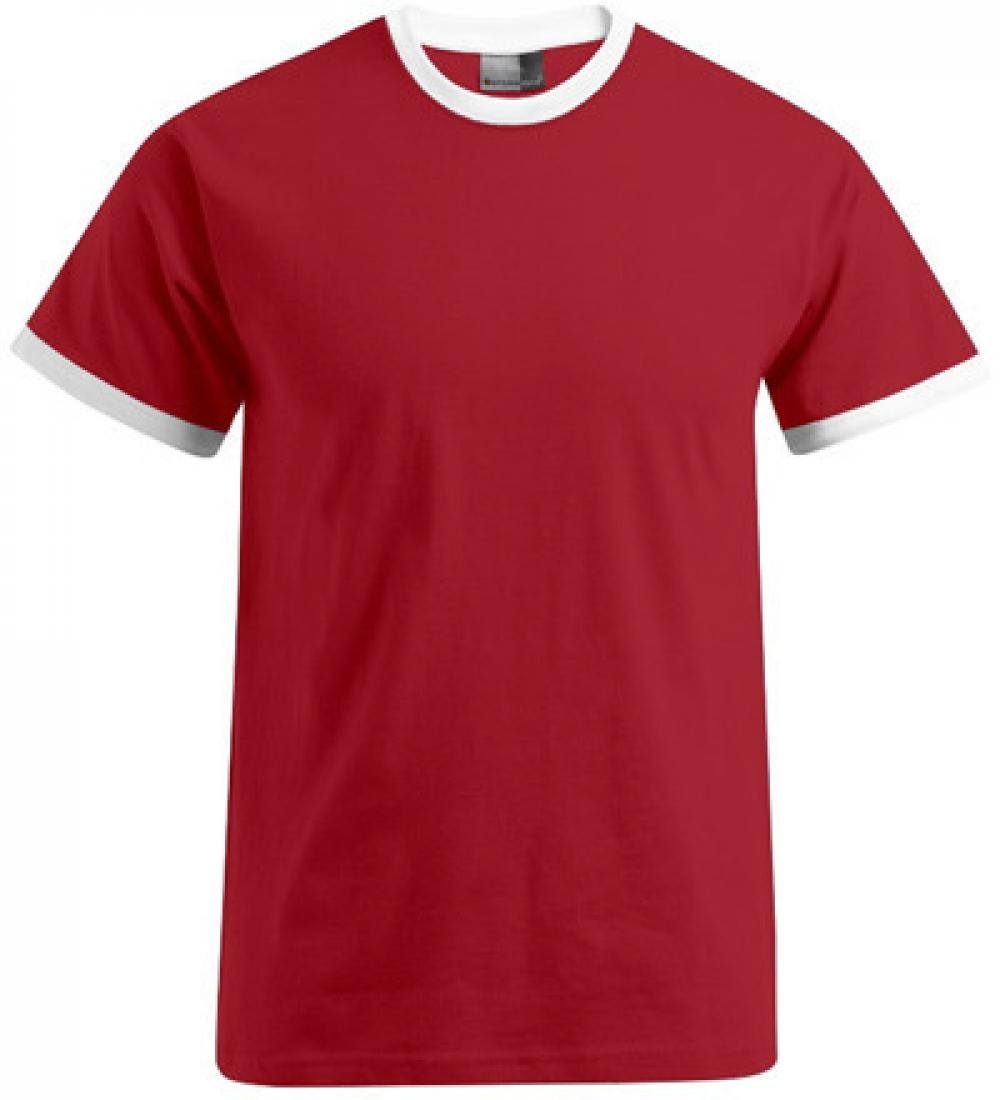 Promodoro Rundhalsshirt Men´s Contrast Herren T-Shirt günstig online kaufen