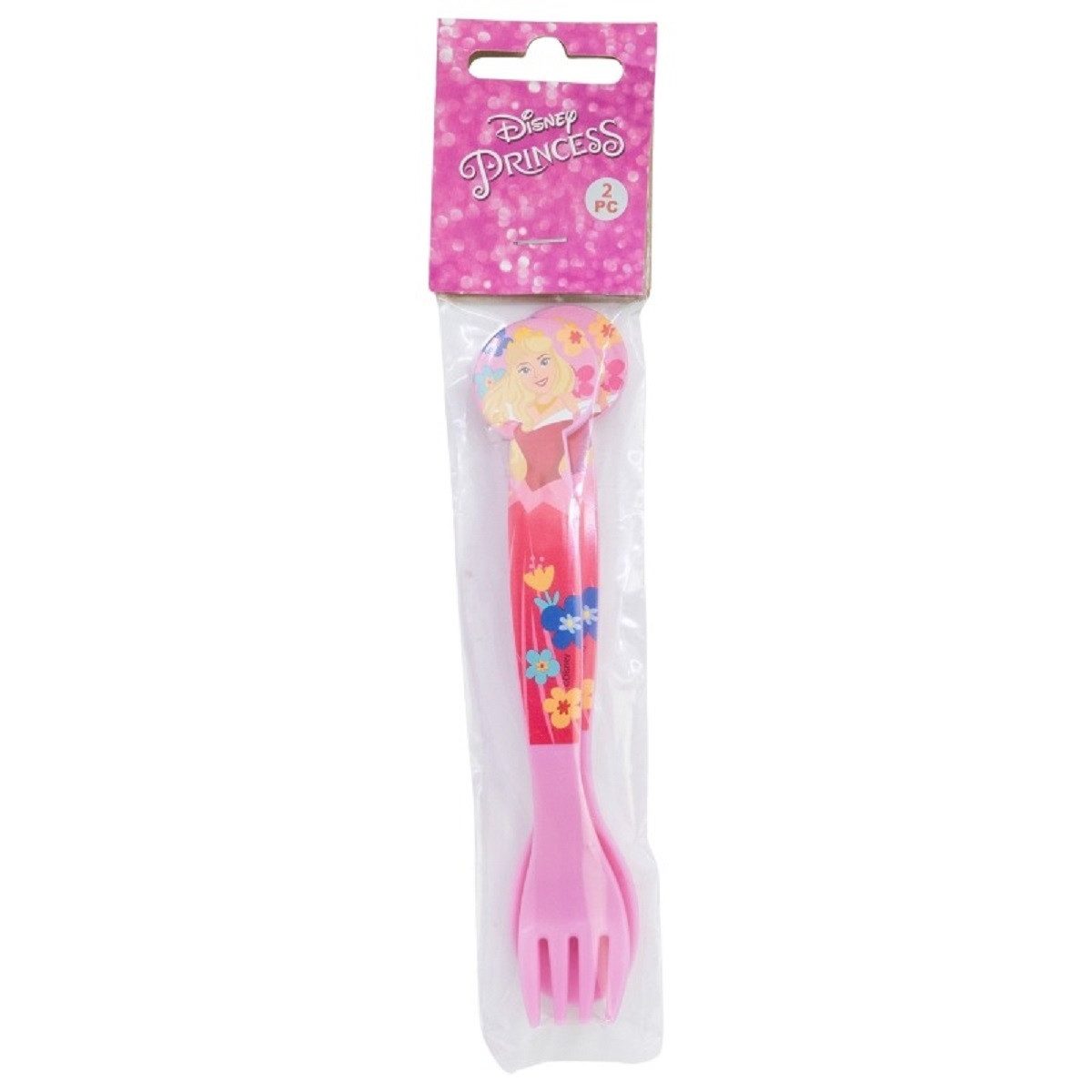 Disney Kinderbesteck Set 2-teilig – Löffel & Gabel mit Motivgriffen (2-tlg), 1 Personen
