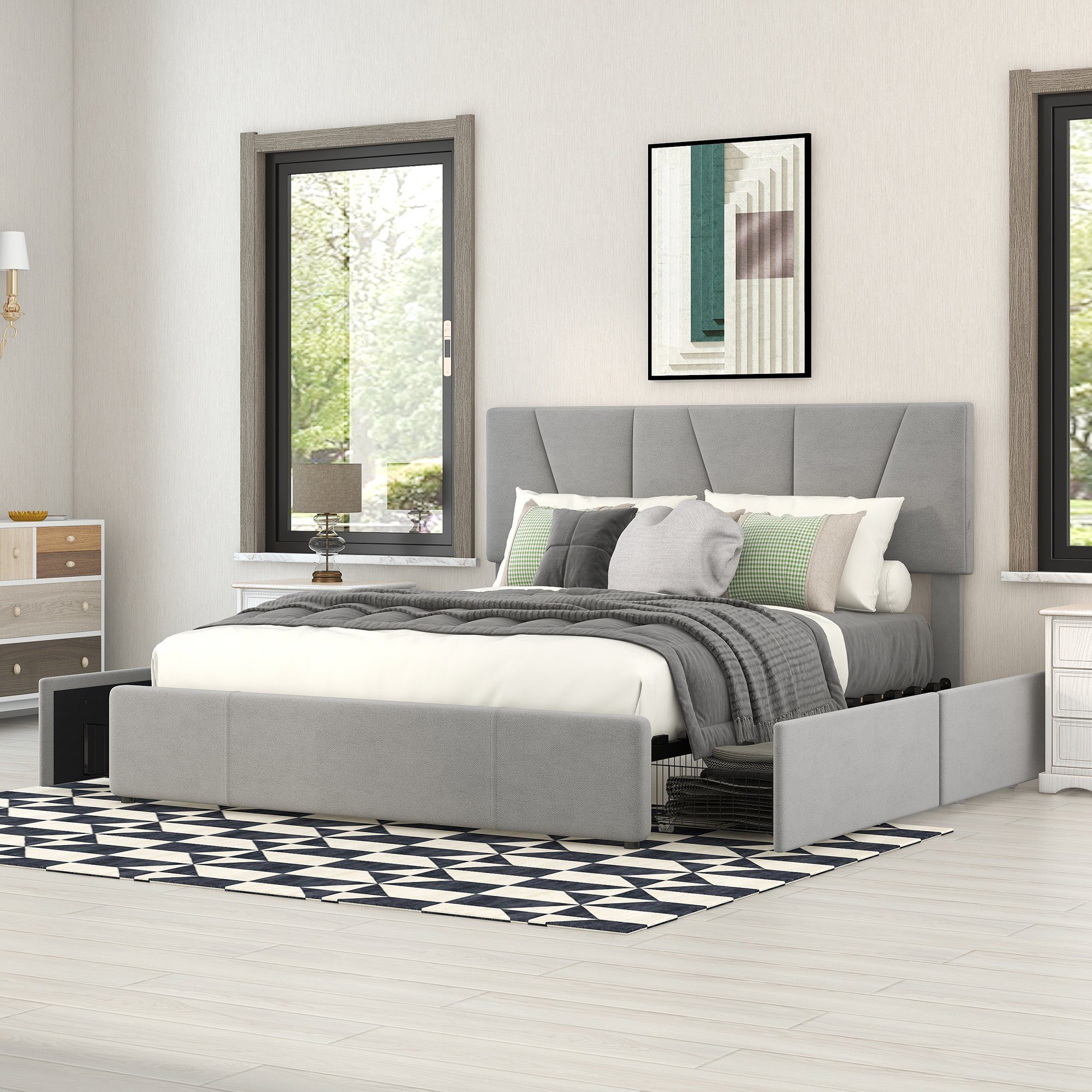 HAUSS SPOLE Bett Polsterbett Doppelbett Funktionsbett günstig online kaufen