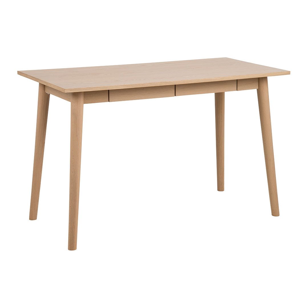 ebuy24 Schreibtisch Marte Schreibtisch 2 Schubladen weiß.