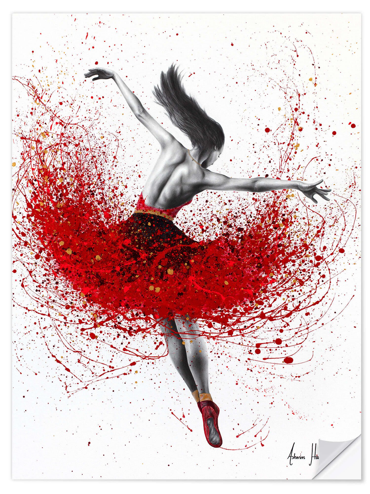 Wandfolie Ashvin Harrison