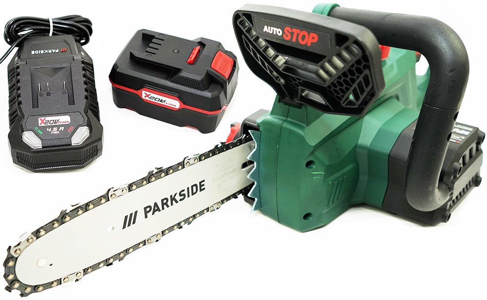 Parkside Akku-Kettensäge 20V PKSA 20-Li D4 günstig online kaufen