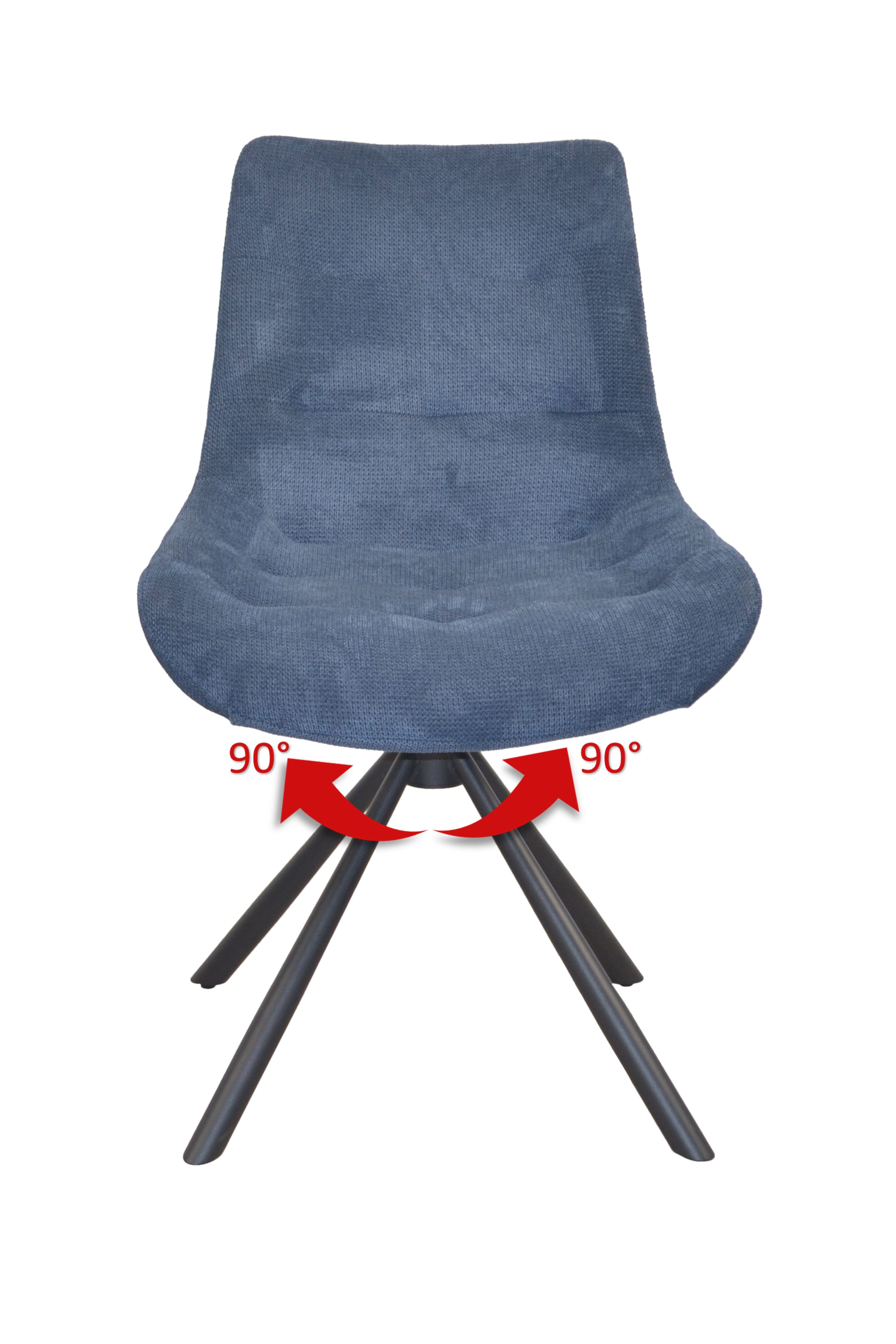 moebel-direkt-online Drehstuhl Mascha Esszimmerstuhl im 2er-Set (2Stühle) (Spar-Set) – Bild 4 von 5