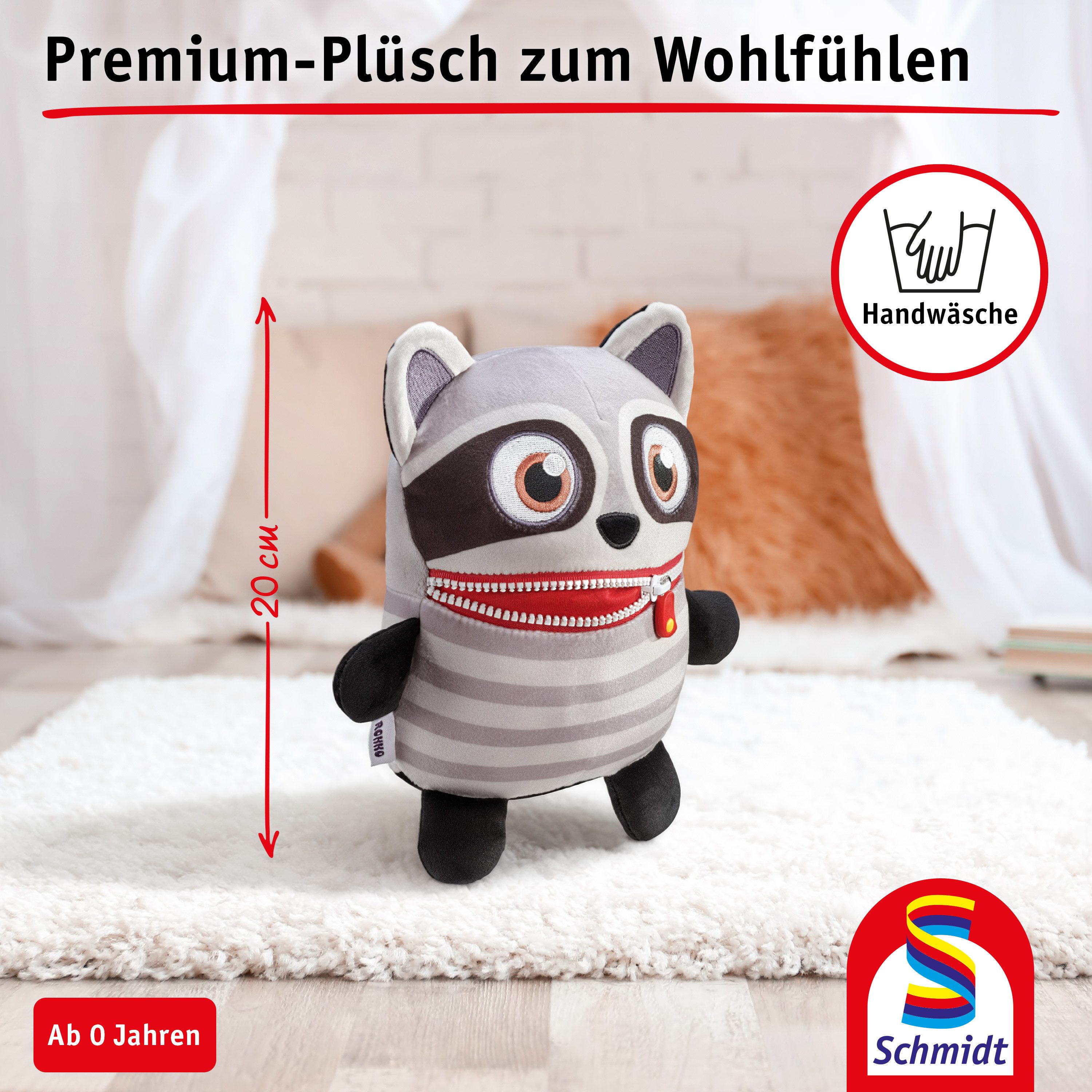 Schmidt Spiele Plüschfigur Sorgenfresser Rokko 20 cm
