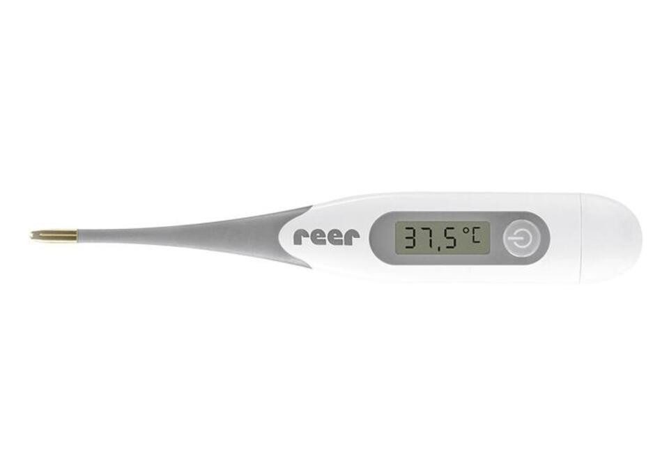 Reer Fieberthermometer Fieberthermomter ExpressTemp Digital, weiß/grau, 1-tlg.