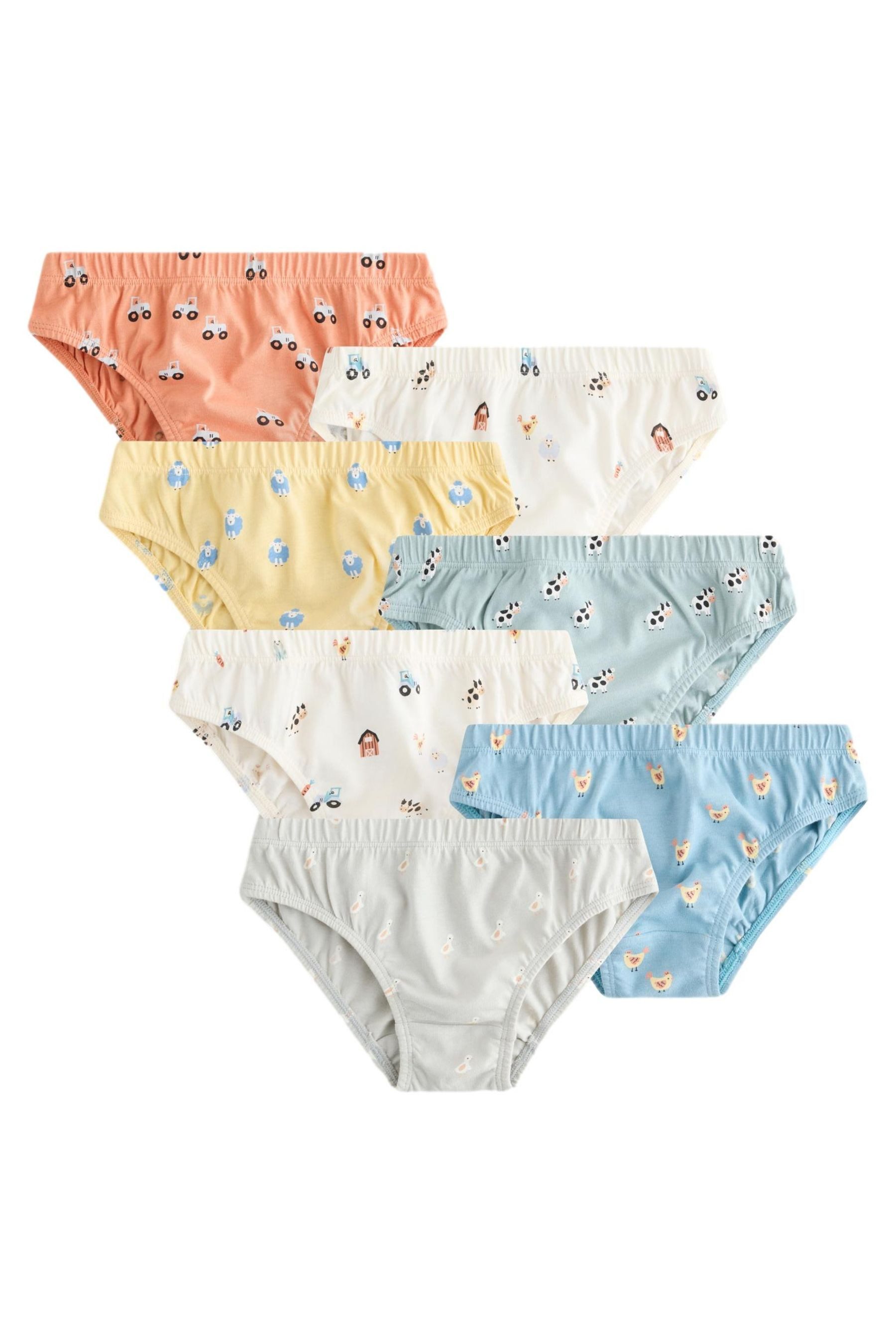Next Slip Slips mit Print, 7er-Pack (7-St)