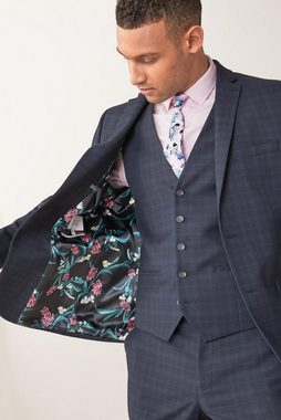 Next Sakko Anzug mit Karomuster: Tailored Fit Jacke (1-tlg)