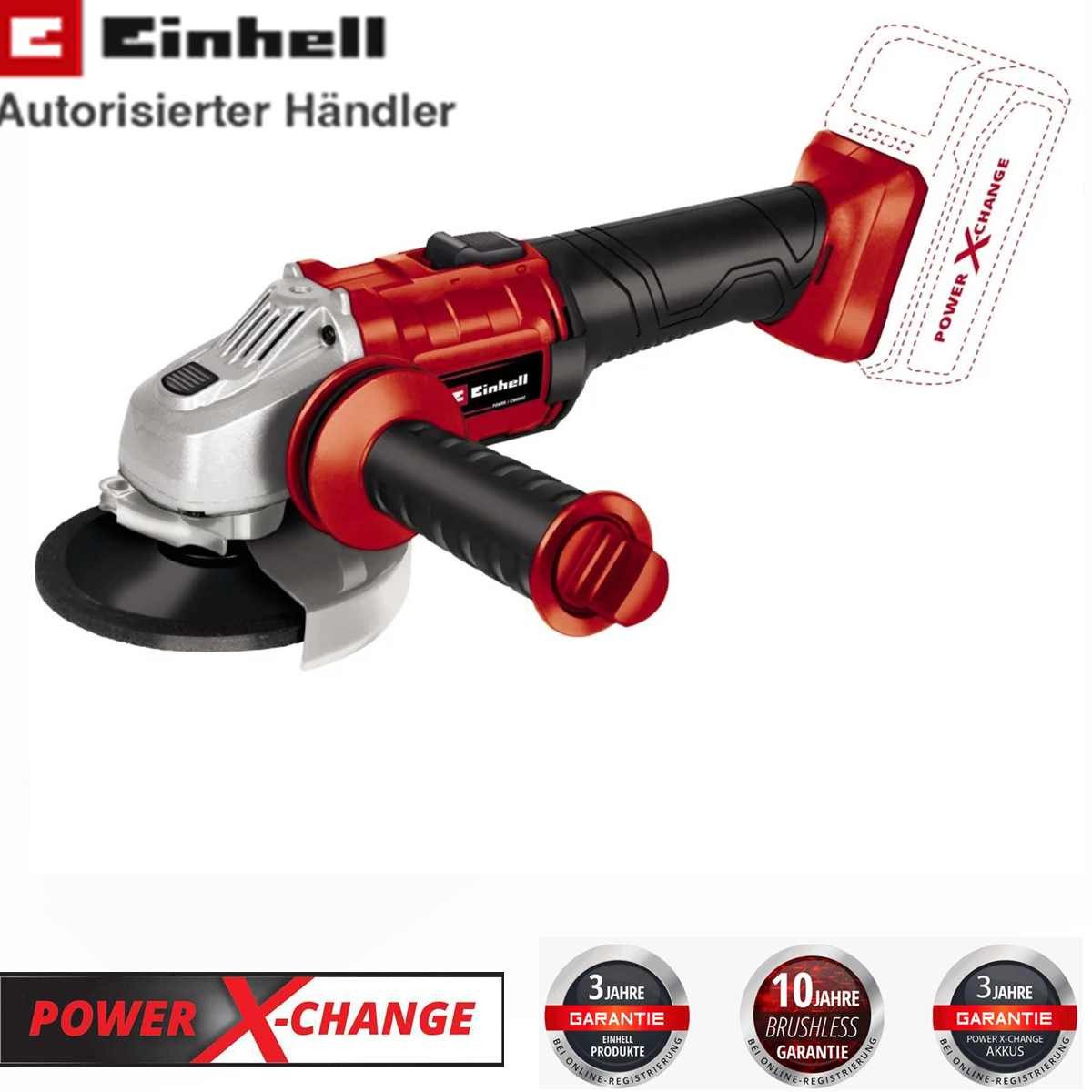 Einhell Akku-Winkelschleifer Einhell Akku-Winkelschleifer TC-AG 18/8500 Li günstig online kaufen