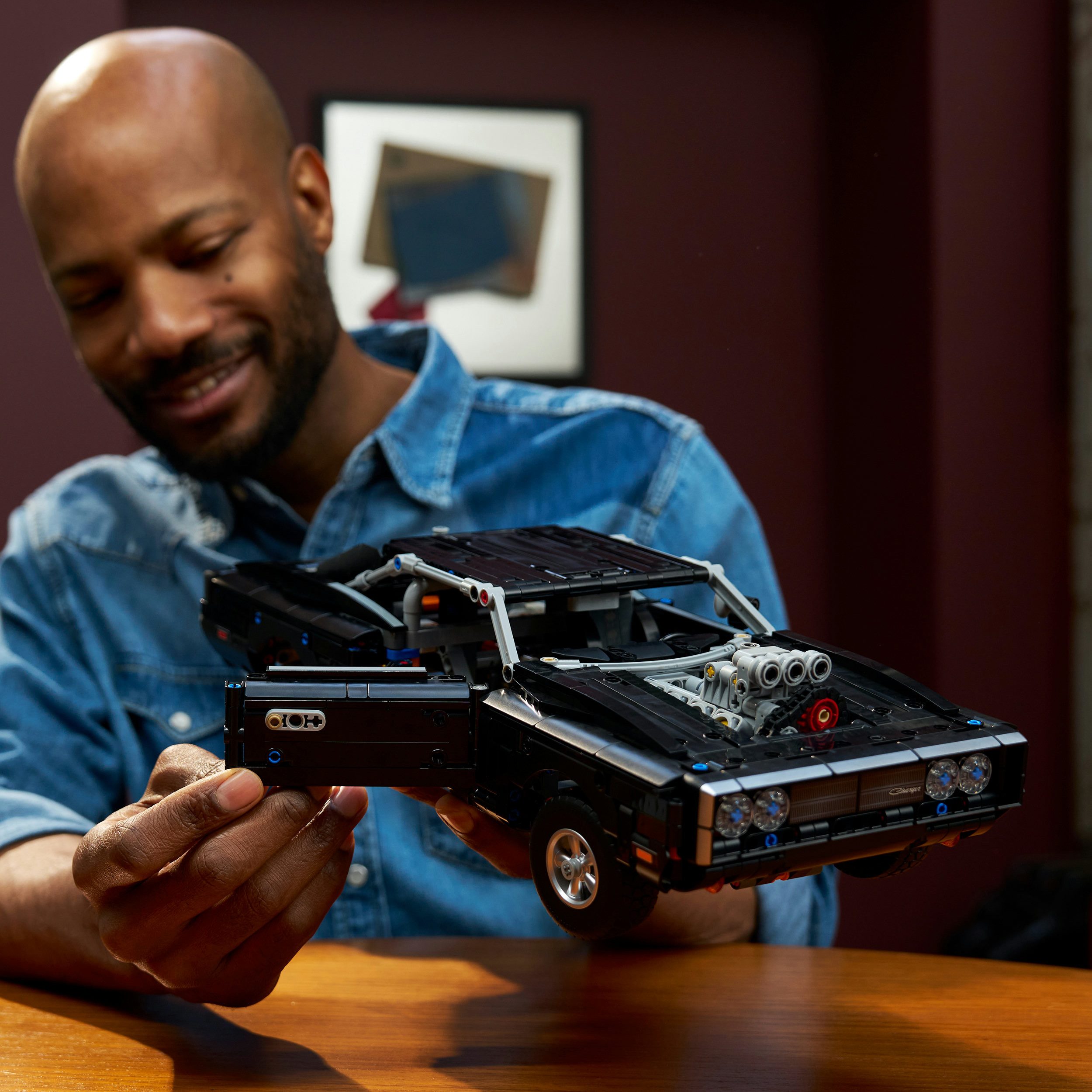 LEGO® Fast and Furious Dodge Charger R/T Auto (42231), LEGO Technic Konstruktionsspielsteine, (1516 St), Made in Europe
