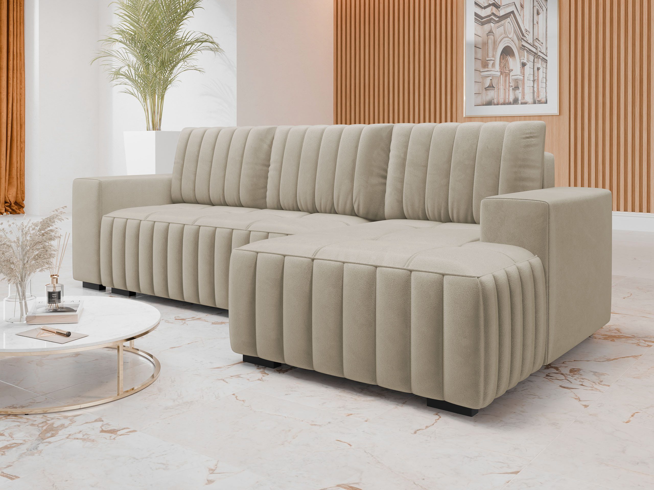 MIRJAN24 Ecksofa Hugo, mit Bettkasten und günstig online kaufen