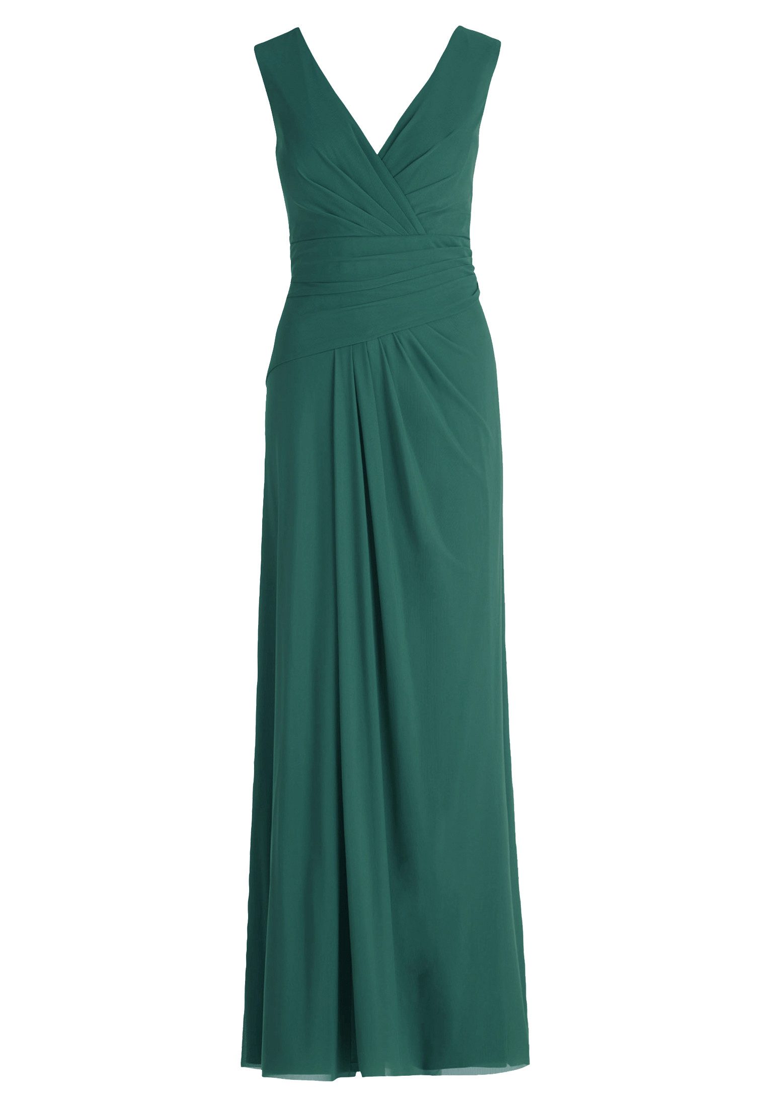 Vera Mont Abendkleid Damen mit V-Ausschnitt Falten