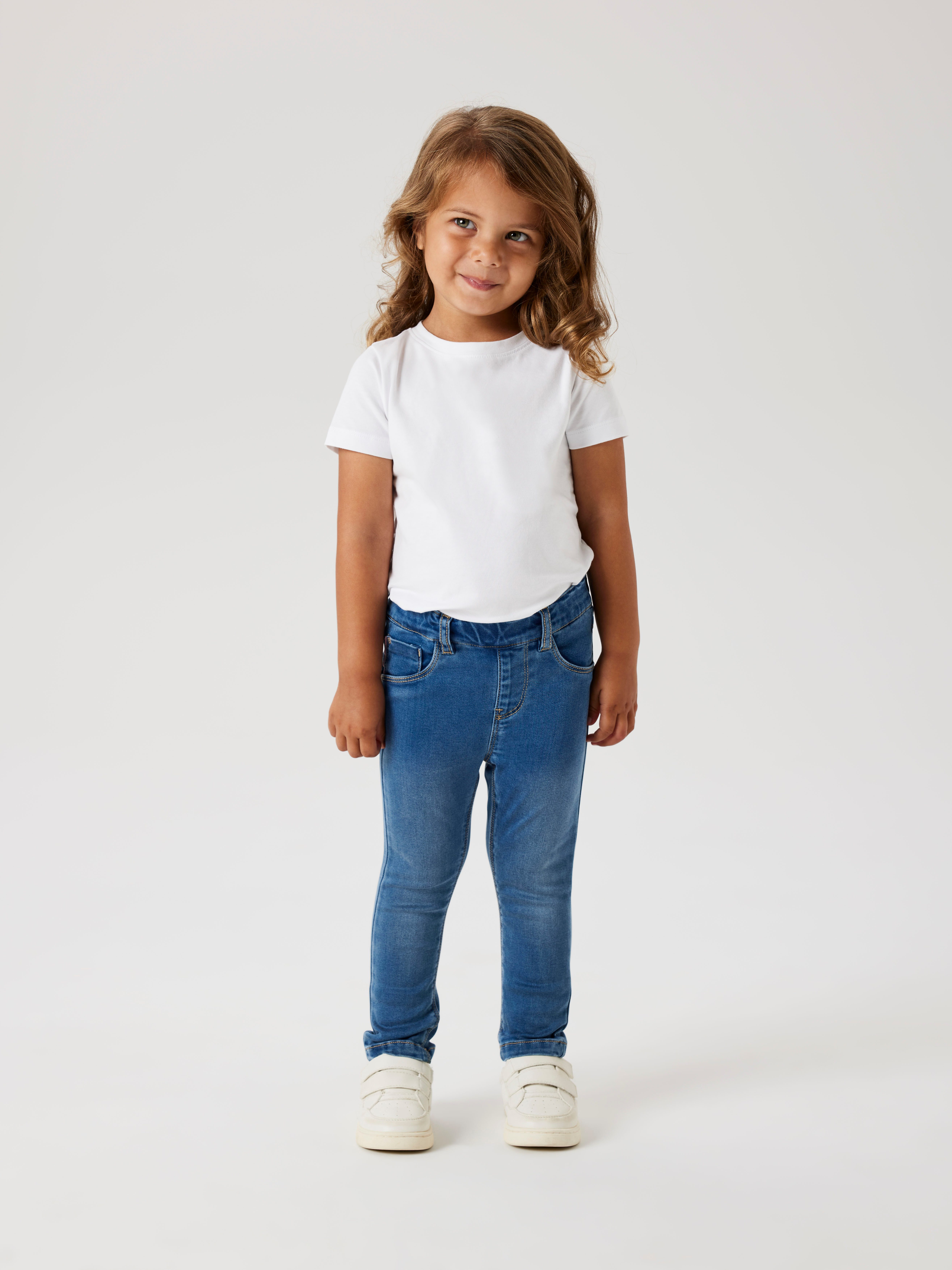 Name It Slim-fit-Jeans NMFSALLI SLIM DNM LEGGING 5357-TO NOOS