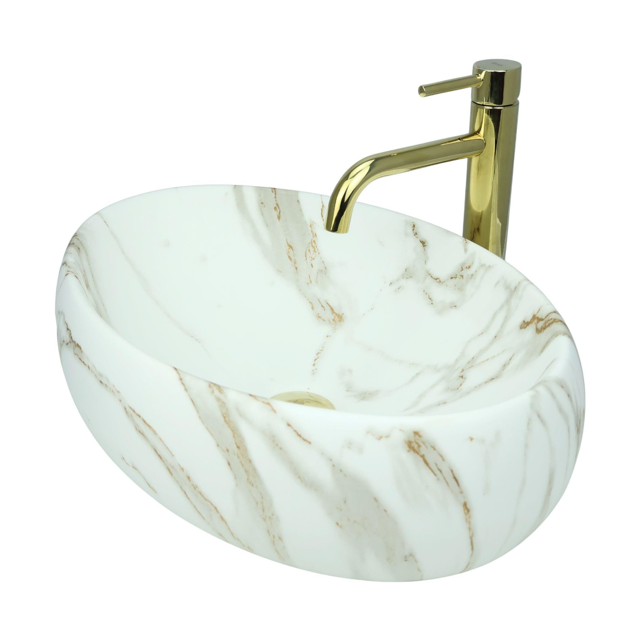 GTM Design Aufsatzwaschbecken LINDA Modern Waschbeckenm günstig online kaufen