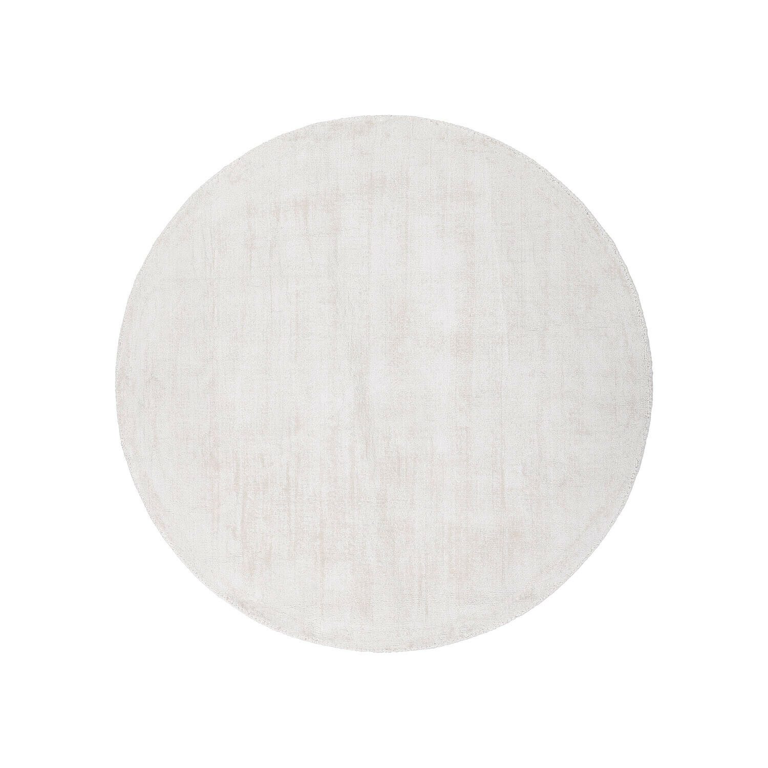 Mirabeau Teppich Teppich Mariselle creme, rund, Höhe: 0 mm