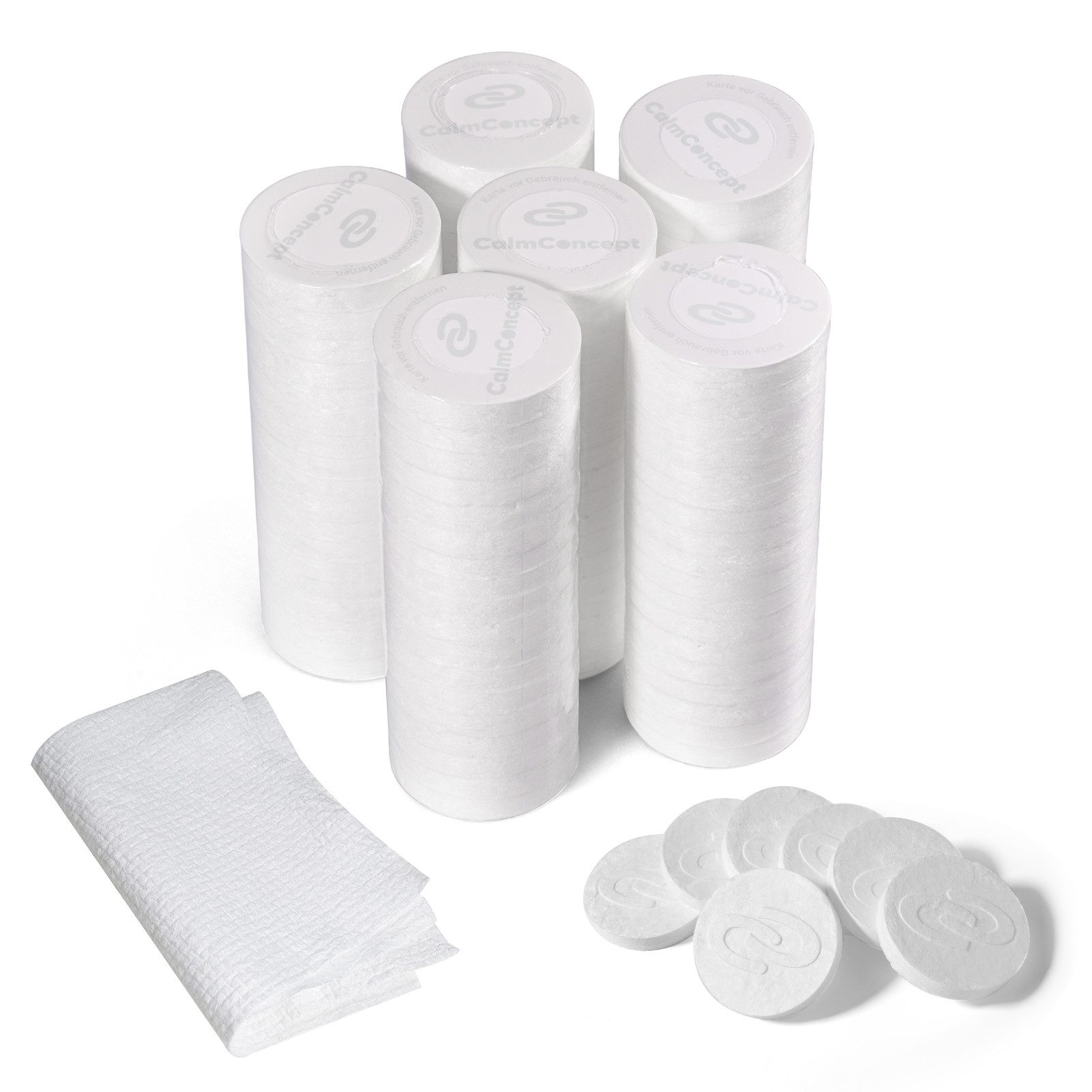 NAIPO Papiertuchspender CalmConcept® Mini Warmhandtuchspender, Saubere und angenehm warme Einweghandtücher